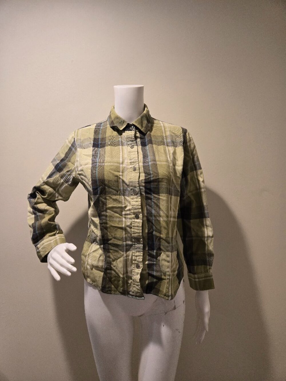 Pendleton Plaid Button Down Shirt Green SP